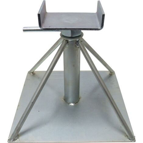 Caravan Chassis Axle Stand x1 (9.5'' - 14'' Mobile Home Static Support Main Unit Primary)