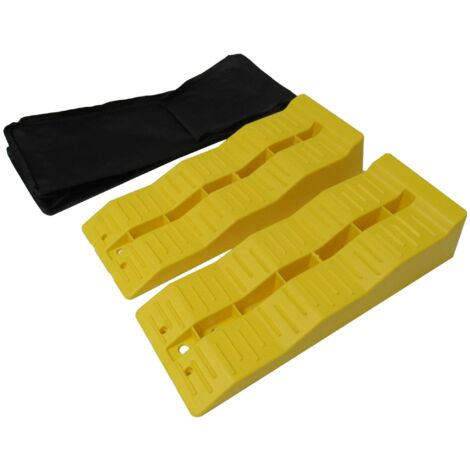 Caravan Levelling Ramps & Bag 3 Step 5 Ton (Heavy Duty Motorhome)