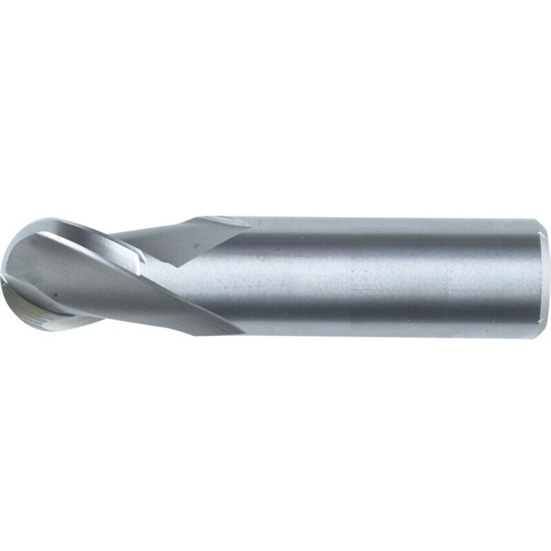 Sherwood - 3.00MM Carbide Plain Shank 2 Flute Ball Nosed Slot Drills