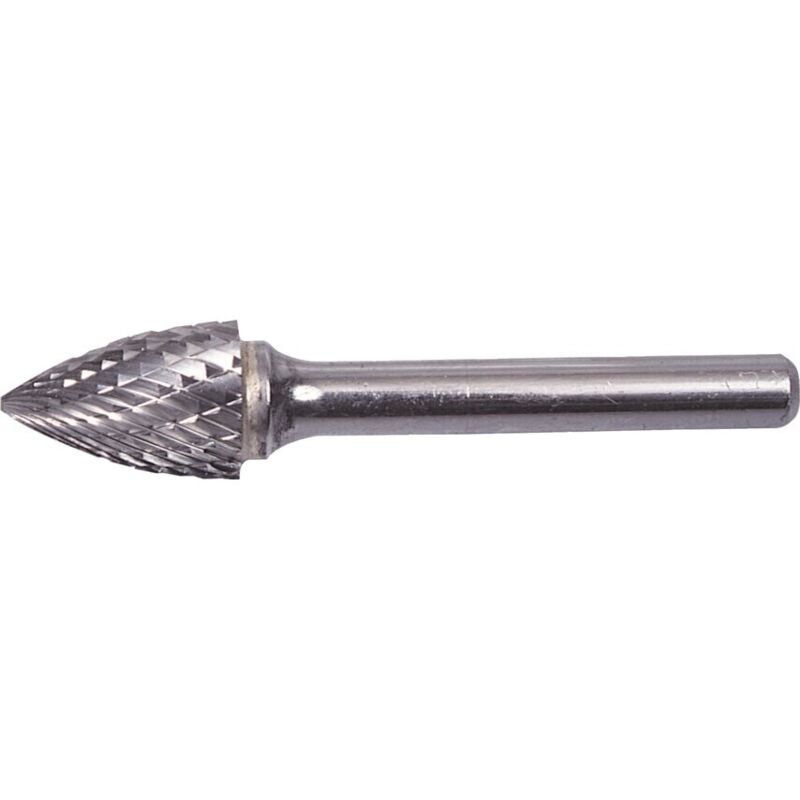 6.3X12.7MM Pointed Tree Carbide Burr Dbl Cut - York