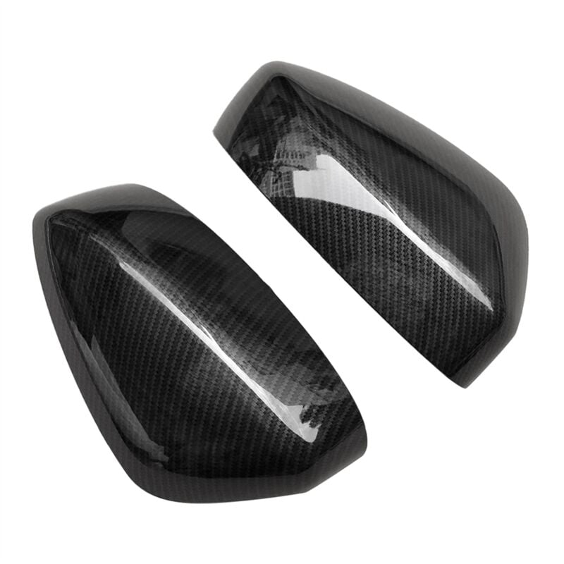 Image of Carbon Fiber abs Rückspiegel Abdeckung Außen Seite Spiegel Abdeckung für Mazda CX-5 CX-9 2017-2023