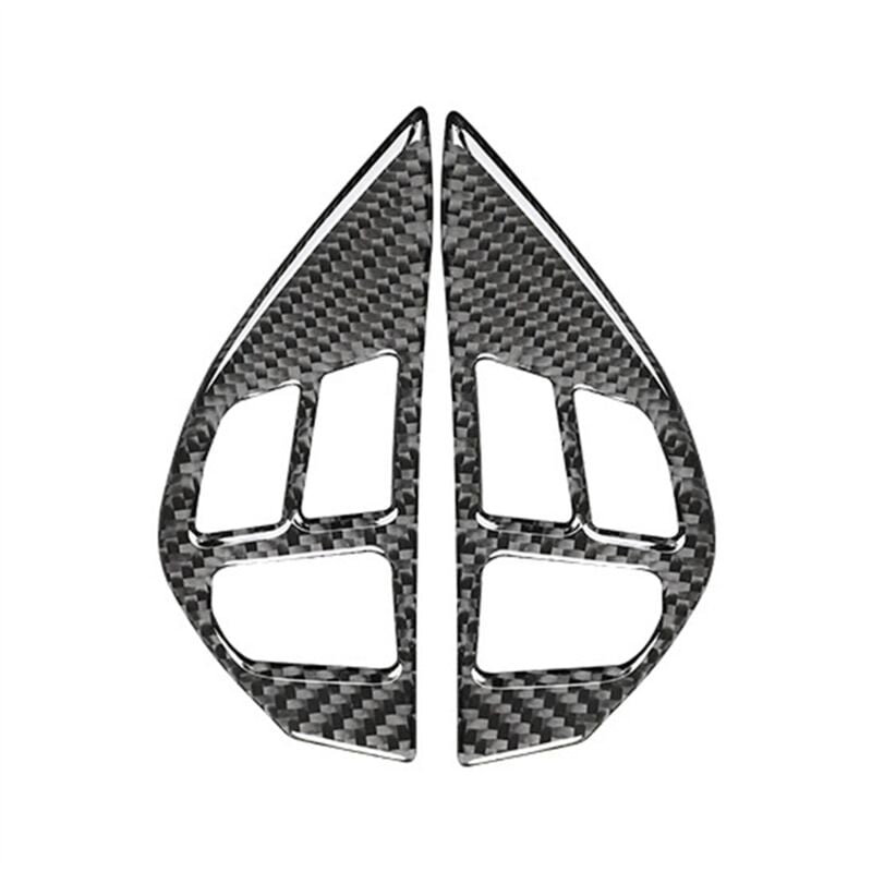 Image of Carbon Fiber für X MR 2008-2013 Innenverkleidung Auto Lenkradknopf Akzent Aufkleber Abdeckung