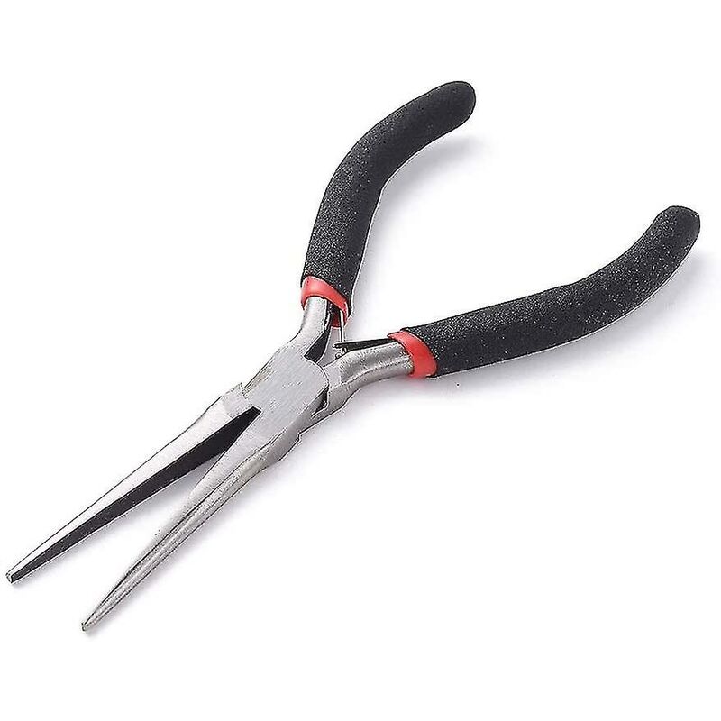 Carbon Hardened Steel Flat Pliers 15cm Long Nose Pliers Pliers For Jewelry Making Handy Repair Tool