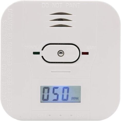 Carbon Monoxide Detector Carbon Monoxide Detector – 85 dB Alarm