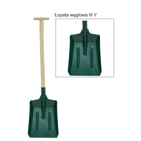 CARBON-SCHAUFEL MIT T-GRIFF III - L-05