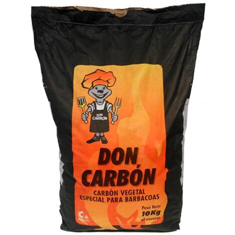 CARBON VEGETAL BARBACOA SACO - 10 KG