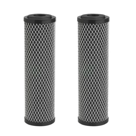 Carbon Water Filter 10-Inch Standard Whole House Wrap Sediment Odor Replacement 5 Micrometres