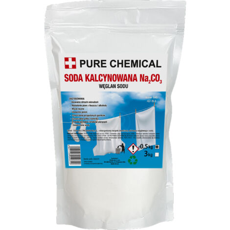 Carbonate de sodium - 0,5 kg - Écologique - Polyvalent - Efficacité exceptionnelle