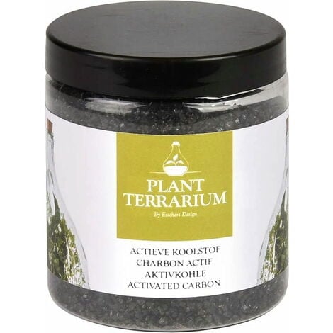 Pellet di carbone attivo per terrario • Sacchetto da 200 g