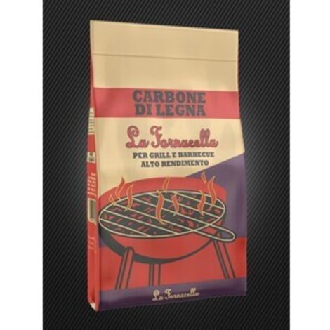 CARBONE DI LEGNA LA FORNACELLA 3KG