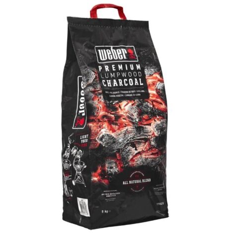 Carbone Per Barbecue Weber di Faggio e Quercia  5Kg