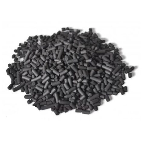 CARBONE SUPER ATTIVO PER FILTRO ACQUARIO PESCI DOLCE MARINO 150 g. IN CILINDRI