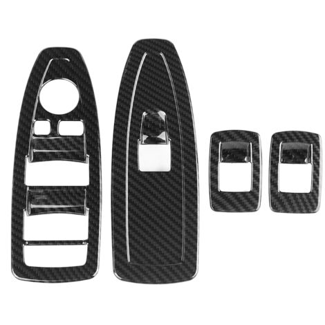 Carbonfaser-Zierelemente für BMW X1 2016-2019 Schalter (4er-Set)