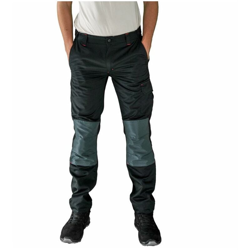 Carbonn - Pantalon de travail léger et résistant pour Homme noir Taille:42 - Noir