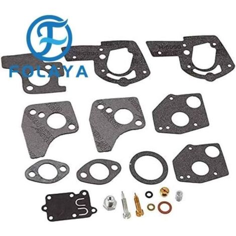 Carbu Kit de Réparation, Membrane et Joints pour Carburateur Pour Briggs & Stratton 3-5 HP, PS 135292, 135292