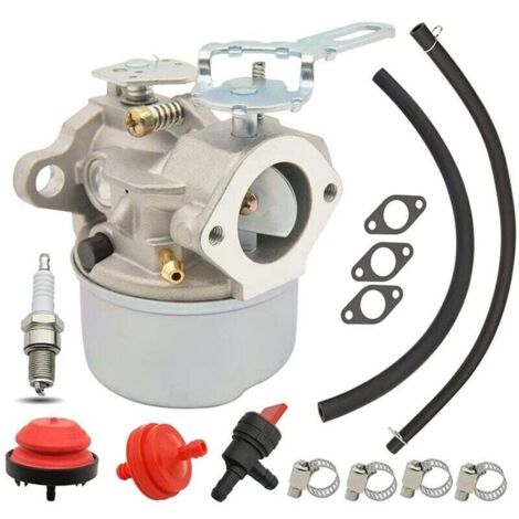 Carburador 640084B para soplador de nieve de 5 HP 632107 640084 521 HSSK50 HS50 LH195SA -80B6-Crezuo