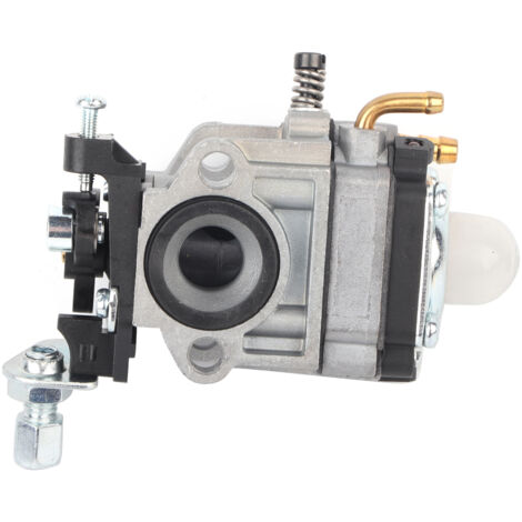 Carburador de aleación de aluminio para motores 1E34F y 1E36F (26 cc y 33 cc): ligero y robusto.