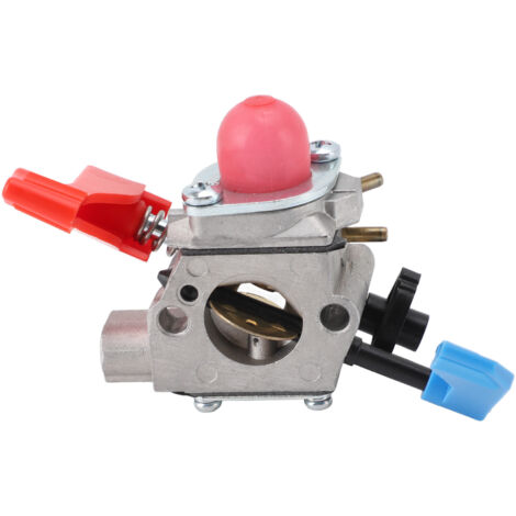Carburador de aluminio para motores de sopladores de hojas, compatible con Poulan PVB20LE, 530071458, WT606, WT784, C1Q W11