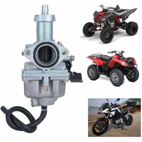 Carburador de motocicleta Ulisem, aleación de aluminio PZ26, 26 mm/1 pulgada, apto para PIT PRO de 125 cc, 140 cc, 150 cc, bicicletas de trail, motos de cross, quads, ATV y UTV.