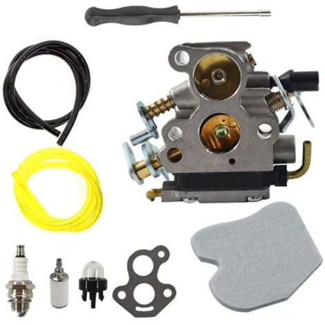 Carburador de repuesto para motosierras - TONCHEAN - Compatible con Husqvarna 235 236E 240E y Zama C1T-W33 CS2234 GZ380 - Alto rendimiento