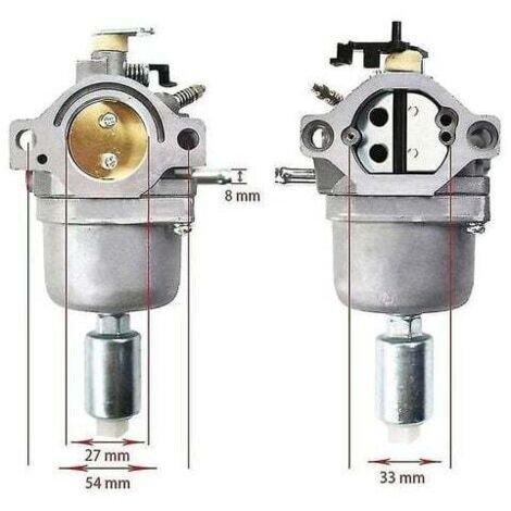 Carburador de repuesto para tractor cortacésped Briggs & Stratton 17.5 I/c Ohv