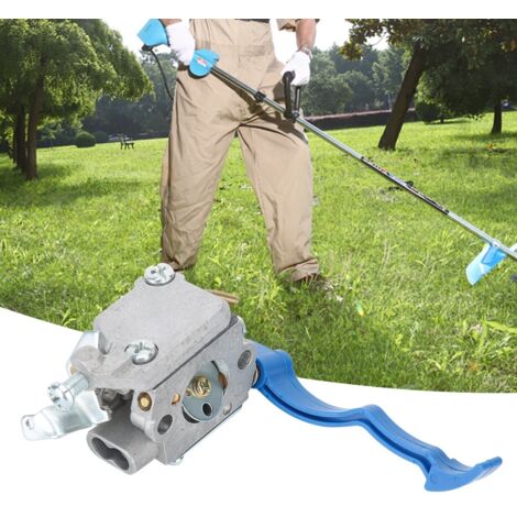 Carburador metálico de repuesto compatible con Zama C1Q-W37 para cortacésped Poulan y soplador Husqvarna 125B 125BX 125BVX, material duradero, nuevo.