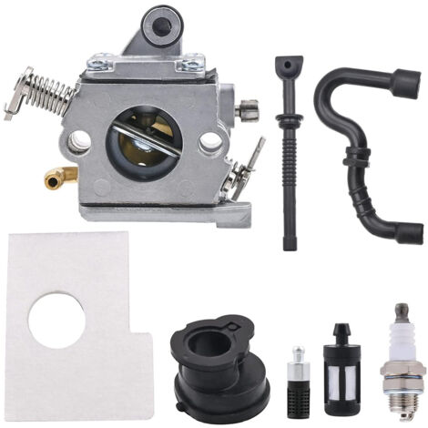 Carburador MS170 con filtro de aire, bujía y conector – Para Stihl MS170, MS180 – C1Q-S57