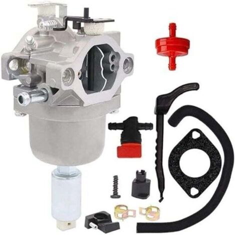 Carburador para motores Briggs & Stratton de 14 a 18 HP - Compatible con los modelos 799727, 698620 y 791886 - Carburador de repuesto para cortacéspedes, tractores y maquinaria de jardinería (7,5 a 18