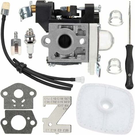 Carburador PB250 para soplador de hojas Echo PB250LN PB-250 ES250, reemplaza RB-K106, A021003660, A021003661, con filtro de aire, juntas de línea de combustible y herramienta de ajuste del carburador.