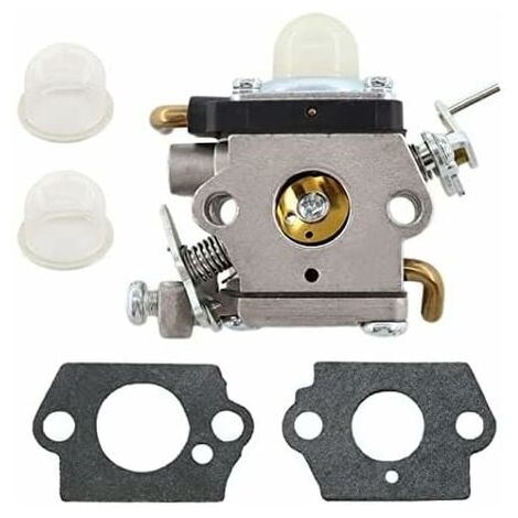 Carburador Ulisem apto para cortasetos Husqvarna 122 HD60, 122 HD45, CHT220, Jonsered HT2223 y HT2218, con referencia 523012401.