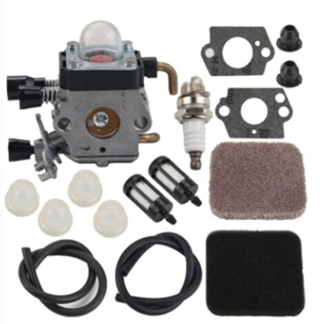 Carburador y filtro de aire para Stihl FS80 FS85 KM85 HS75 FS74 FS76 HT75 C1Q S157