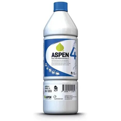 Carburant Aspen 4 Pour Moteurs 4 Temps. 1 Litre. Conditionnement De 12.
