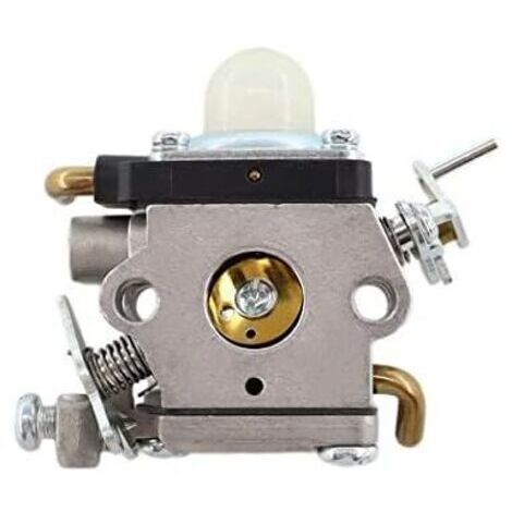 Carburateur 122 avec Bougie dallumage Tuyau Carburant for Husqvarna 122C 122LDX 122LK 22cc 574386701 581734301 coupe-fil important Filtre à Carburant Poire damorçage Joint