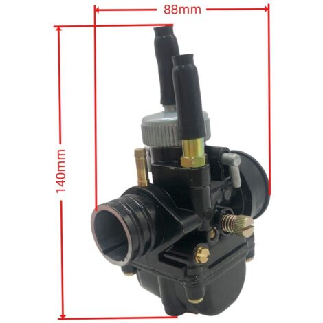 Carburateur 21 mm pour vélo électrique à essence 2 temps 50-100 cm3, modèle 404-093. Mélangeur haute précision pour système d'alimentation deux temps, démarrage à froid en douceur, pièce de rechange d