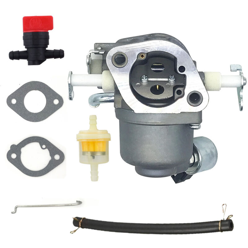 Lifcausal - Carburateur 594207 595216 597126 AUC14748 pour moteurs de tondeuse autoportée John Deere X166 X146R pour Briggs & Stratton 40N877 40N777