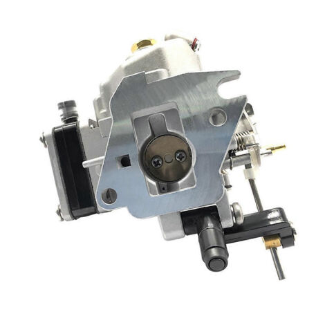 Carburateur 6E7-14301 pour moteur hors-bord Yamaha 2 temps 9,9 CV et 15 CV  références : 6E8-14301-00, 684-14301-03, 684-14301-04, 6E8-14301-05