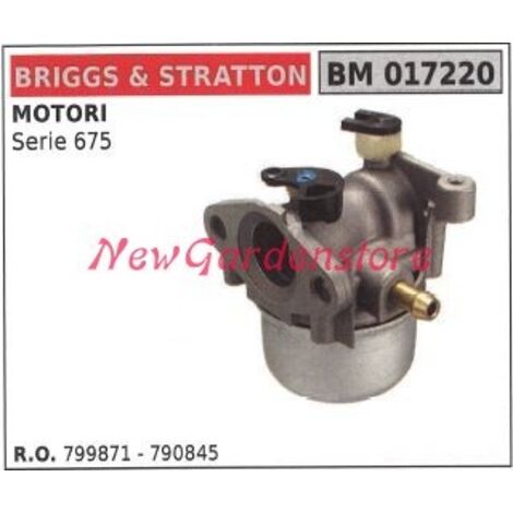 Carburateur à cuve B&S pour tondeuse à gazon B&S série 675 017220