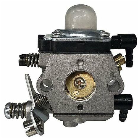 Carburateur pour Débroussailleuse 43cc 52cc Carbu Kit de Réparation avec  Joint Membrane Ampoule Carburateur de Tondeuse Remplacement taille haie pour  CG430 CG520 BC430 BC520