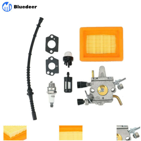 Carburateur Air Carburant Filtre Pour Stihl Fs400 Fs450 Fs480 Sp400 Zama Bluedeer