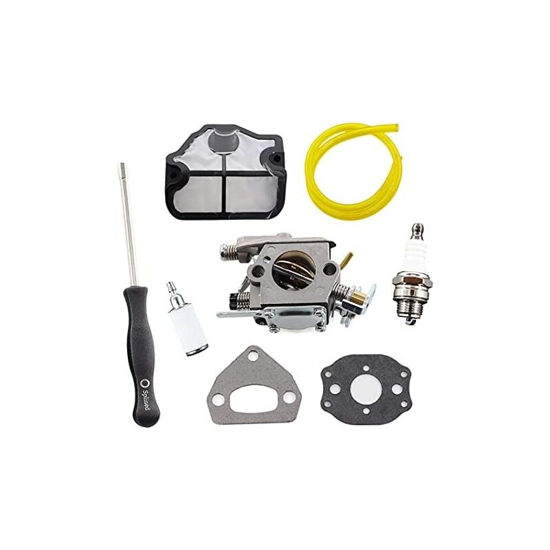 Carburateur avec bougie dallumage filtre à air pour tronçonneuse Husqvarna 36 41 136 137 141 142 pour Zama C1Q-W29E