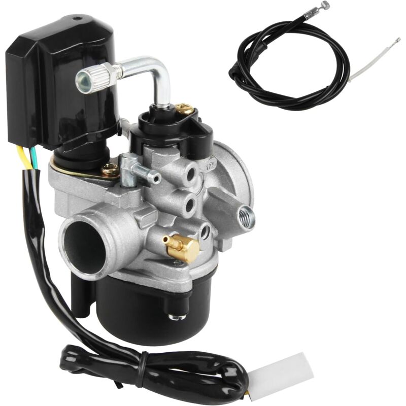 Carburateur avec carburateur canal 17,5 mm pour scooter Piaggio Gilera Aprilia 50cc