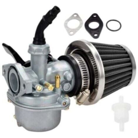 Carburateur avec filtre à air 36356, vanne d'arrêt, filtre à carburant et conduite de carburant pour Tecumseh OHV125, OHV130 et OHV135, référence 640065A