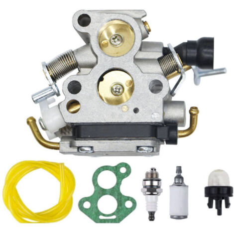 Carburateur avec filtre à air, bougie d'allumage pour Husqvarna 135 140 435 435E 440 440E Jonsered CS2240 CS2240S CS410 Tronçonneuse remplace C1T-EL41, C1T-EL41A, 506450501