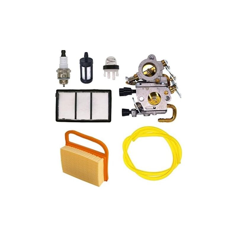 Carburateur avec Filtre à air Compatible with Stihl TS410 TS420 Scie à béton Compatible with 4238 120 0600 Zama C1Q-S118