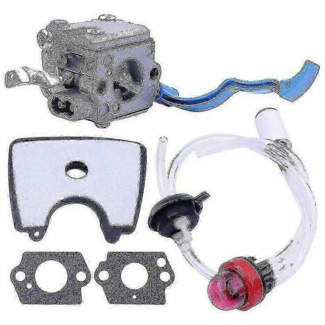 Carburateur avec filtre à air et à carburant pour Husqvarna 125b 125bx 125bvx, pièces pour souffleur de feuilles Zam-AquaForge.