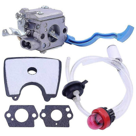 Carburateur avec filtre à air et à carburant, réglage de la conduite pour souffleur de feuilles Husqvarna 125B 125BX 125BVX, pièces pour Zama