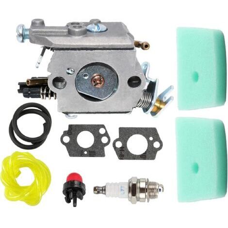 Carburateur avec filtre à air et joints pour Husqvarna 123C 123L 123LD 223L 223R 322C 322L 322R 323C 323L 325C 325CX 325L 325LX 326C 326L 326LX Tronçonneuse à chaîne