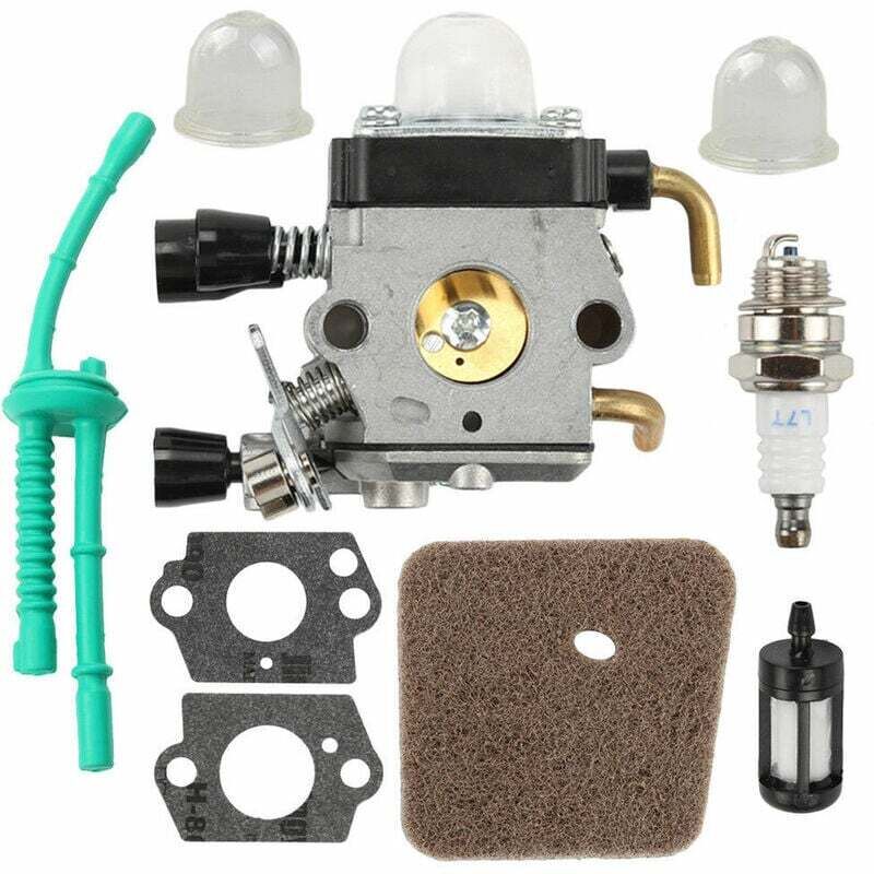 Ayyqh - Carburateur Avec Filtre a Air Joint De Conduite De Carburant Kit De Bougie D'Allumage Pour Stihl Fs38 Fs45 Fs46 Fs55 Km55 Fs85