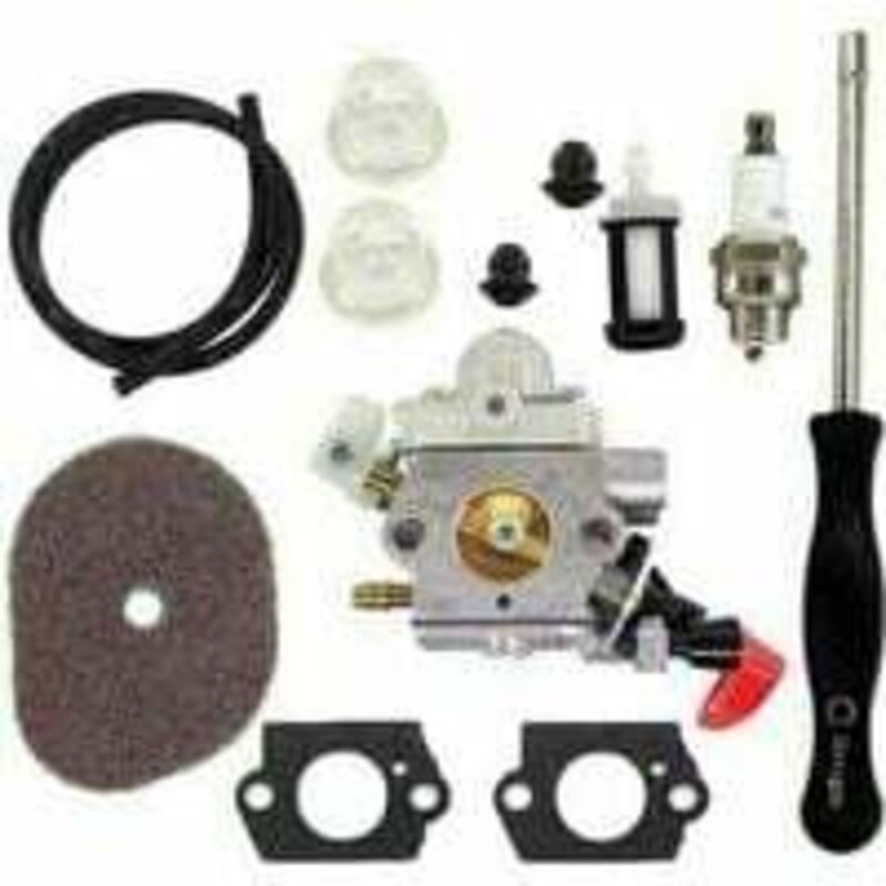 Carburateur avec Filtre à air pour Stihl FS40 FS50 FS56 FS70 FS70C FC70 FC56 FS56C HT56 HT56C KN56 KM56 KM56C Tondeuse Pièces 4144 120 0608