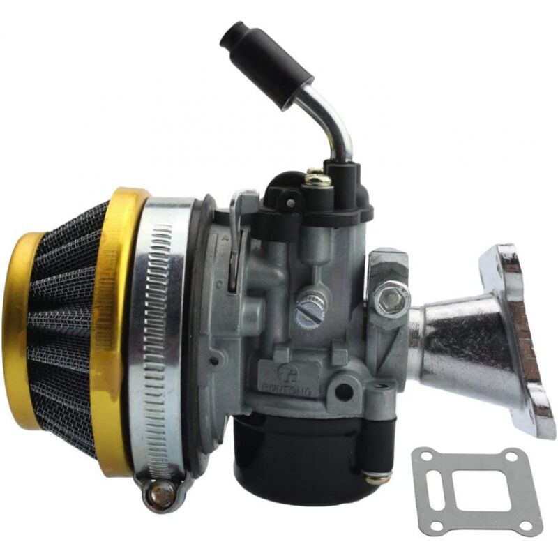 Toolive - Carburateur avec filtre à air Remplacement pour 2-temps refroidi par eau 37 49cc Pocket Kart